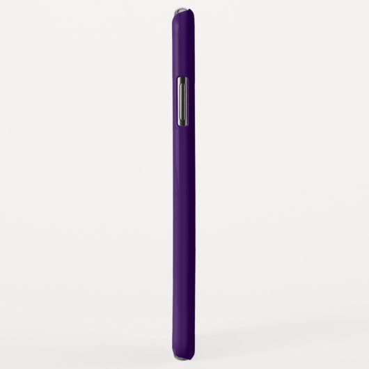 Schlichter Lila Hintergrund Case-Mate iPhone Hülle (Hinten/Rechts)