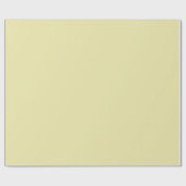 Schlichter Mellow Glow Gold Farbtone Geschenkpapier (Flach)