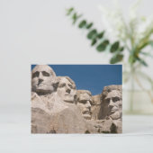 Schlichter Mount Rushmore National Memorial SD Pos Postkarte (Stehend Vorderseite)