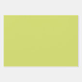 Schlichter Ostakzentuent Meeresgrün schimmert 3 Tö Geschenkpapier Set (Vorderseite)