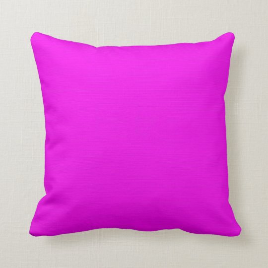 Schlichter Pinkfarbener Rosa Hintergrund Kissen Zazzle De