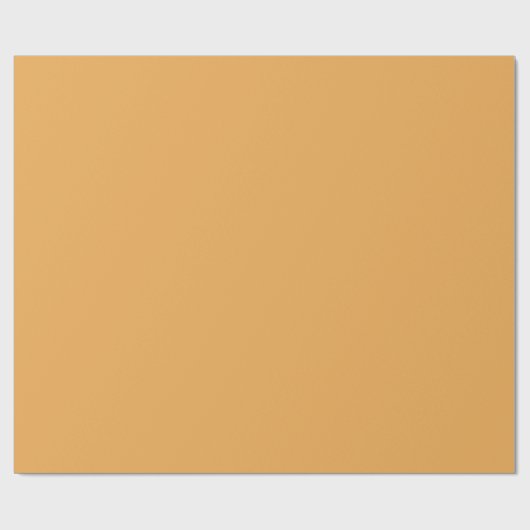 Schlichter Pollengelb in fester Farbe Geschenkpapier (Flach)