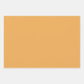 Schlichter Pollengelb in fester Farbe Geschenkpapier Set (Vorderseite)