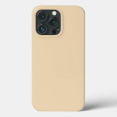Schlichter Sand, hellbeige, helle Farbe Case-Mate iPhone Hülle (Rückseite)