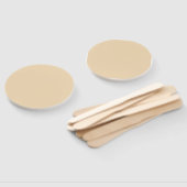 Schlichter Sand, hellbeige, helle Farbe Fächer (Non-assembled)