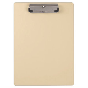 Schlichter Sand, hellbeige, helle Farbe Klemmbrett