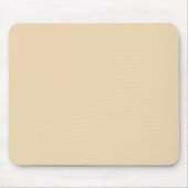 Schlichter Sand, hellbeige, helle Farbe Mousepad (Vorne)