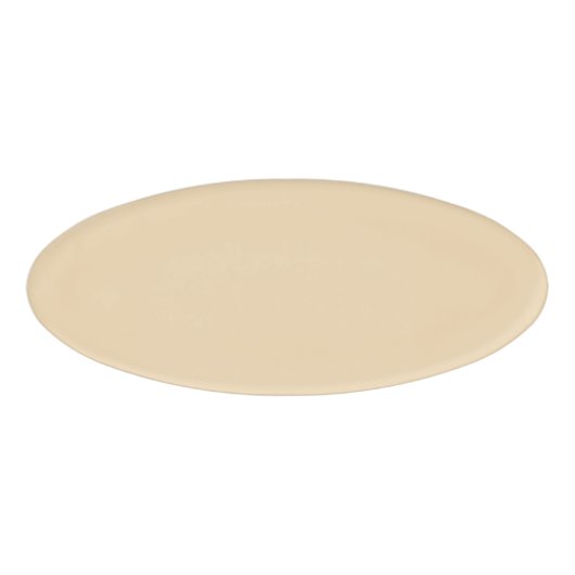 Schlichter Sand, hellbeige, helle Farbe Namenschild (Vorderseite)