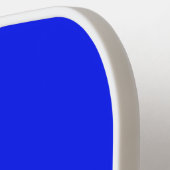 Schlichter Saphir in fester Farbe, leuchtend blau Pickleball Schläger (Linke Seite)