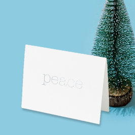 schlichter Schreibtisch elegant minimalistisch Folienkarte