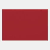 Schlichter Stall Puce Maroon Shades 3 Tones Geschenkpapier Set (Vorderseite)