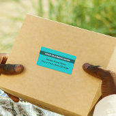 Schlichter Text mit markierter Aquamariner grüner 