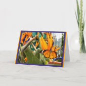 Schlichter Tiger Karte (Vorderseite)