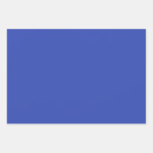 Schlichter Violet Ball Vivid Blue Shades 3 Tones Geschenkpapier Set (Vorderseite)