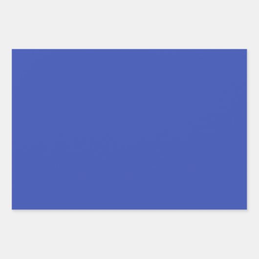 Schlichter Violet Ball Vivid Blue Shades 3 Tones Geschenkpapier Set (Vorderseite)