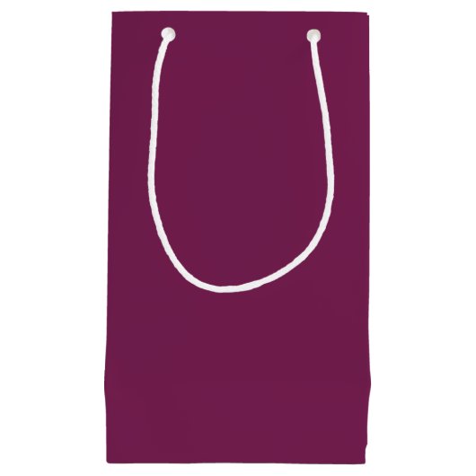 Schlichter Wein Kleine Geschenktüte (Vorderseite)