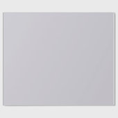 Schlichter Winter Platinum Grau Farbton Geschenkpapier (Flach)