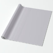 Schlichter Winter Platinum Grau Farbton Geschenkpapier (Ungerollt)