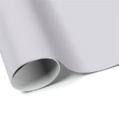 Schlichter Winter Platinum Grau Farbton Geschenkpapier (Rolleneckpunkt)