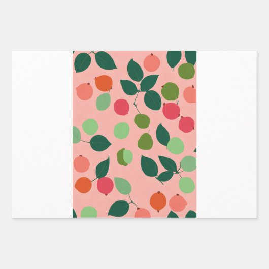 schlichter zeitgenössischer Stil. Geschenkpapier Set (Vorderseite)