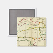 Schlichtes Afrika Magnet (Vorderseite/Rückseite)