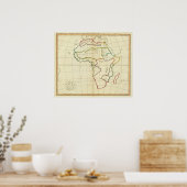 Schlichtes Afrika Poster (Küche)