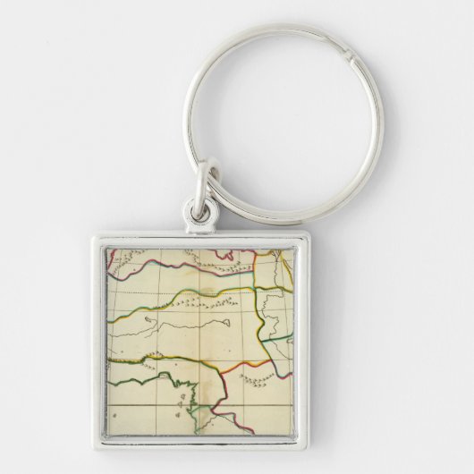 Schlichtes Afrika Schlüsselanhänger (Vorne)