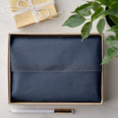 Schlichtes blaues Geschenkpapier Seidenpapier (Geschenk)