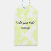 schlichtes, bunter minimales Foto SPARKLE RETTETE Geschenkanhänger (Rückseite)