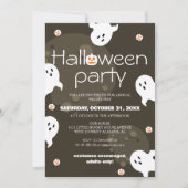 schlichtes, elegantes Party Einladung (Vorderseite)