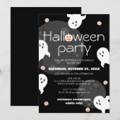 schlichtes, elegantes Party Einladung (Vorne/Hinten)