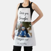 schlichtes, farbenfrohes, minimales Foto mein Groß Schürze (InSitu)