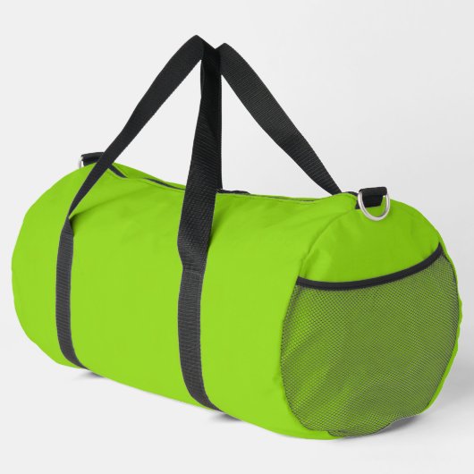 Schlichtes Grün Duffle Bag (Rechte Ecke)