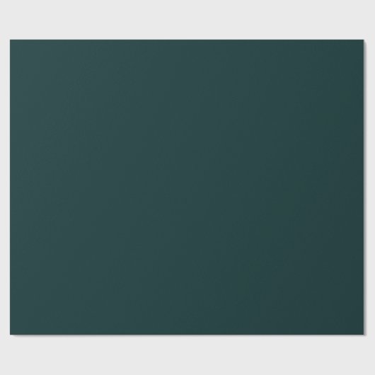 schlichtes Grün Geschenkpapier (Flach)