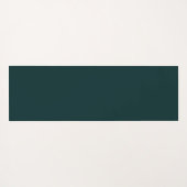 schlichtes Grün Yogamatte (Rückseite (Horizontal))