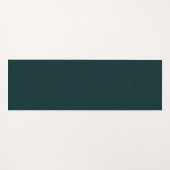 schlichtes Grün Yogamatte (Vorderseite (Horizontal))