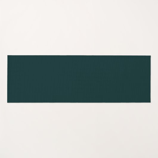 schlichtes Grün Yogamatte (Vorderseite (Horizontal))