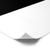 Schlichtes, individuell anpassbares Logo für Unter Poster (Ecke)