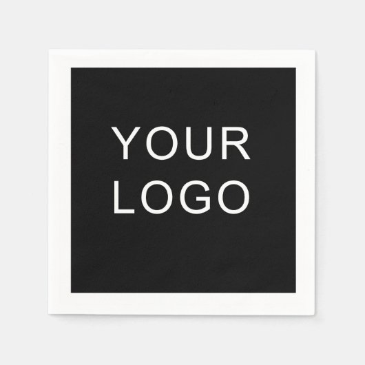 Schlichtes, individuell anpassbares Logo für Unter Serviette (Vorderseite)