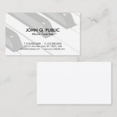 Schlichtes Klavier-Musik-Lehrer-berufliches Visitenkarte (Vorne/Hinten)