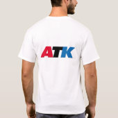 Schlichtes Logo-T-Shirt ATK T-Shirt (Rückseite)