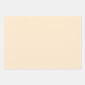 Schlichtes Mandelbaumholz Tan Shades 3 Tones Geschenkpapier Set (Vorderseite)