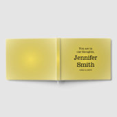 Schlichtes, minimales Begräbnis/Memorial Gästebuch (Voll)