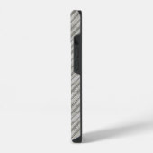 Schlichtes nahtloses Holzmuster iPhone Hülle (Linke Seite)