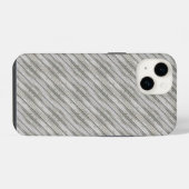 Schlichtes nahtloses Holzmuster iPhone Hülle (Rückseite (Horizontal))