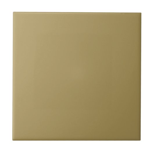 Schlichtes, pastellfarbenes, antikes Messingbeige Fliese (Vorderseite)