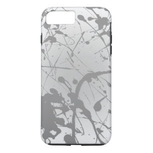 Schlichtes Personalisiertes, weißes Ombre Case-Mate iPhone Hülle