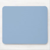 Schlichtes Pulver in fester Farbe blau Mousepad (Vorne)