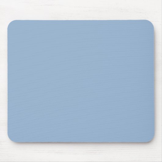 Schlichtes Pulver in fester Farbe blau Mousepad (Vorne)