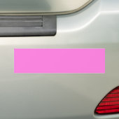 Schlichtes Rosa Autoaufkleber (Auf Auto)